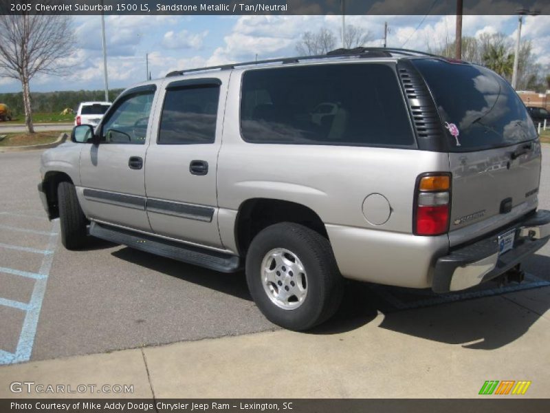 Sandstone Metallic / Tan/Neutral 2005 Chevrolet Suburban 1500 LS