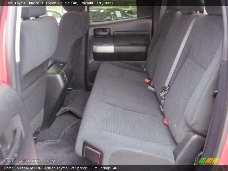 Radiant Red / Black 2009 Toyota Tundra TRD Sport Double Cab