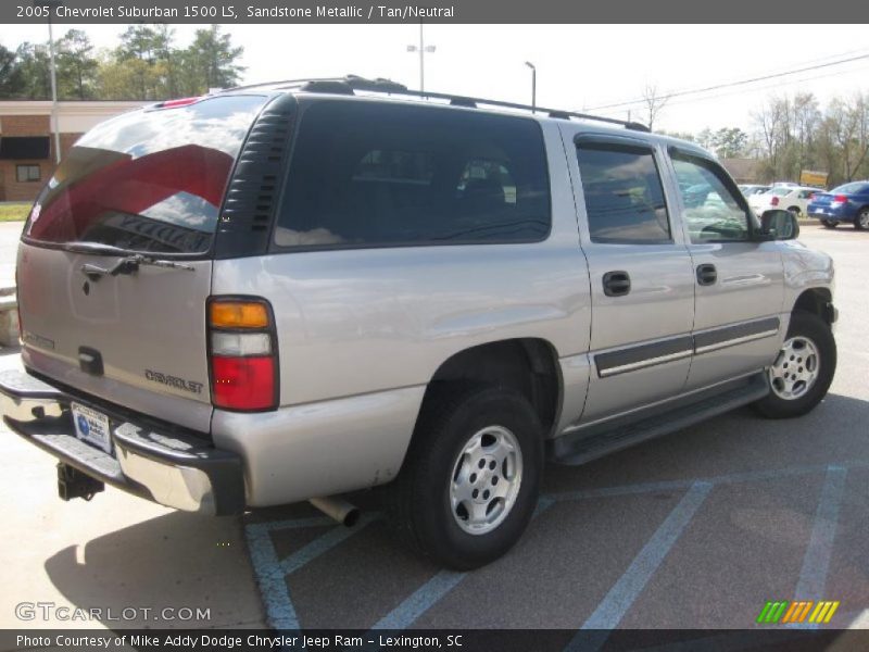 Sandstone Metallic / Tan/Neutral 2005 Chevrolet Suburban 1500 LS