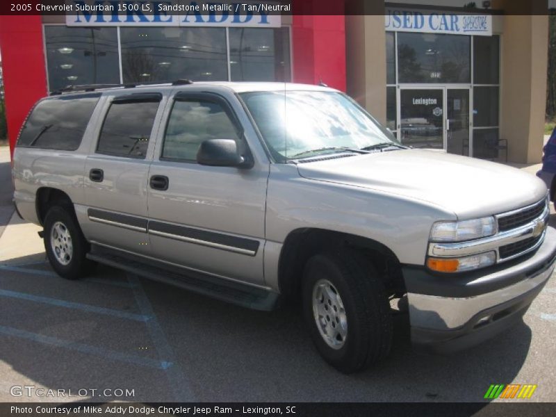 Sandstone Metallic / Tan/Neutral 2005 Chevrolet Suburban 1500 LS