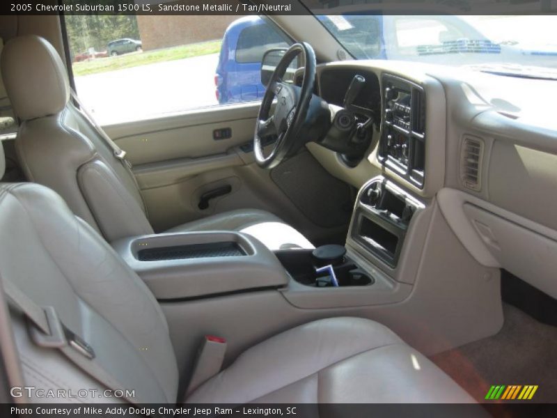 Sandstone Metallic / Tan/Neutral 2005 Chevrolet Suburban 1500 LS