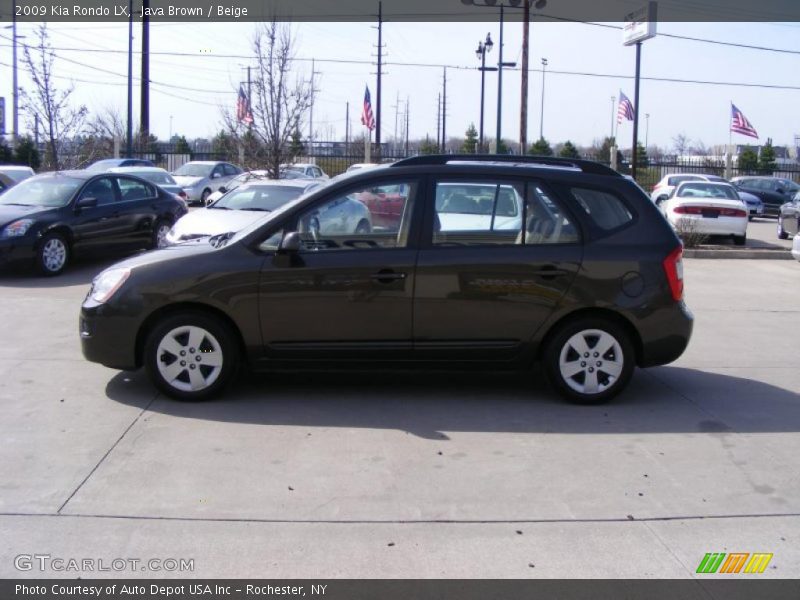 Java Brown / Beige 2009 Kia Rondo LX