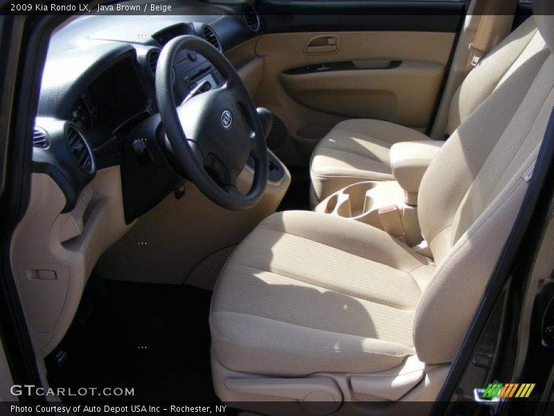 Java Brown / Beige 2009 Kia Rondo LX