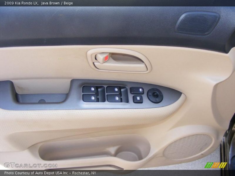 Java Brown / Beige 2009 Kia Rondo LX