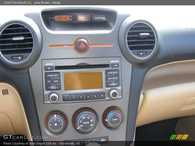 Java Brown / Beige 2009 Kia Rondo LX