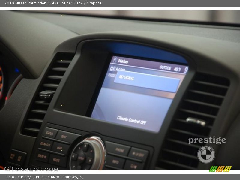 Super Black / Graphite 2010 Nissan Pathfinder LE 4x4