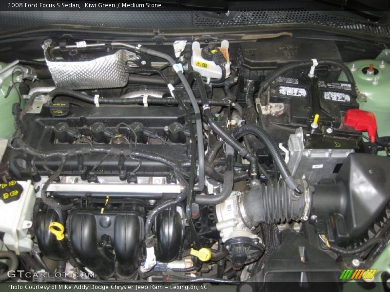 Kiwi Green / Medium Stone 2008 Ford Focus S Sedan