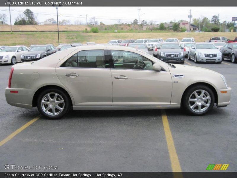 Gold Mist / Cashmere 2008 Cadillac STS V6