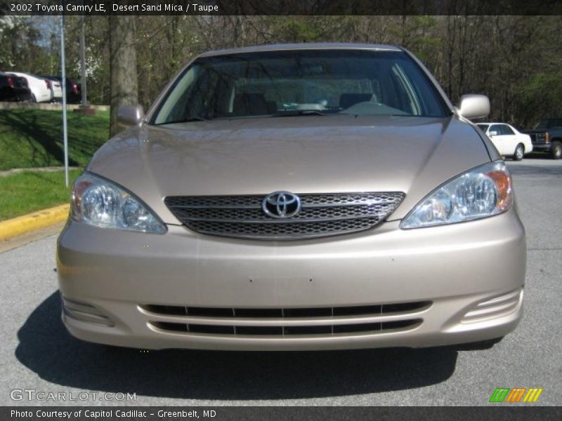 Desert Sand Mica / Taupe 2002 Toyota Camry LE