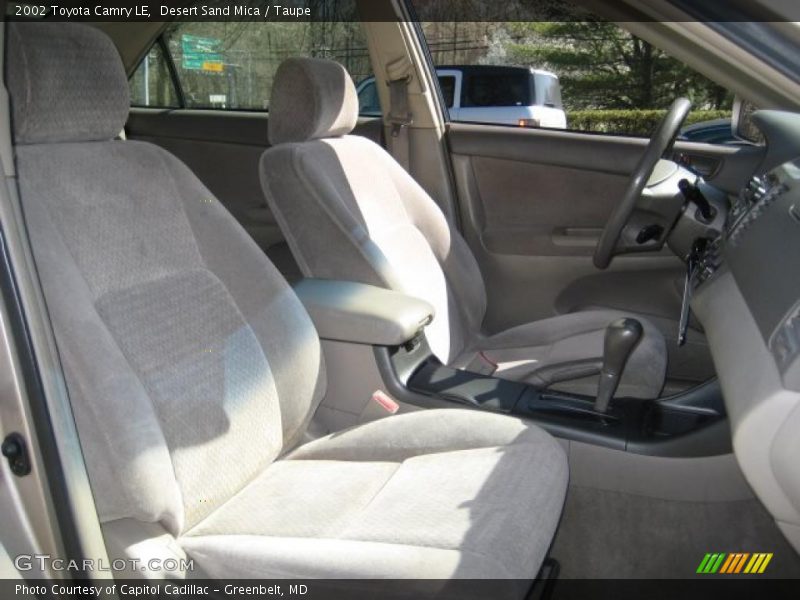 Desert Sand Mica / Taupe 2002 Toyota Camry LE