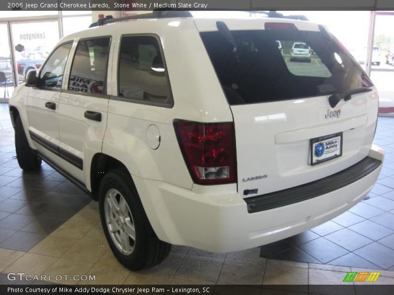 Stone White / Medium Slate Gray 2006 Jeep Grand Cherokee Laredo