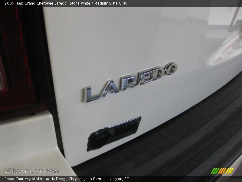 Stone White / Medium Slate Gray 2006 Jeep Grand Cherokee Laredo