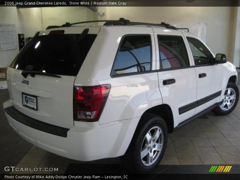 Stone White / Medium Slate Gray 2006 Jeep Grand Cherokee Laredo