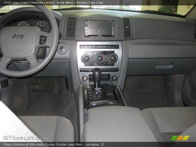 Stone White / Medium Slate Gray 2006 Jeep Grand Cherokee Laredo