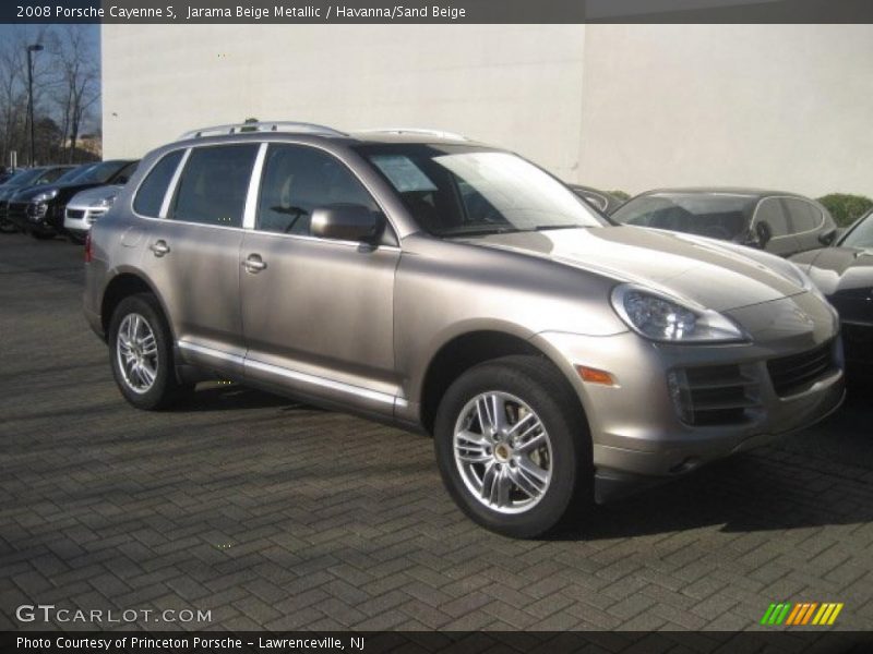Jarama Beige Metallic / Havanna/Sand Beige 2008 Porsche Cayenne S