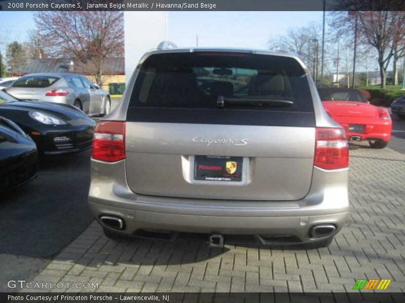 Jarama Beige Metallic / Havanna/Sand Beige 2008 Porsche Cayenne S
