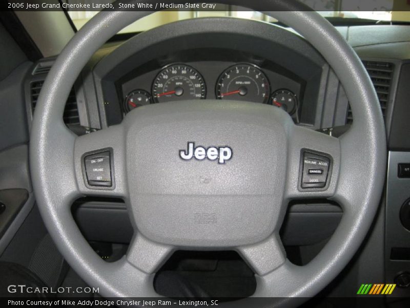 Stone White / Medium Slate Gray 2006 Jeep Grand Cherokee Laredo