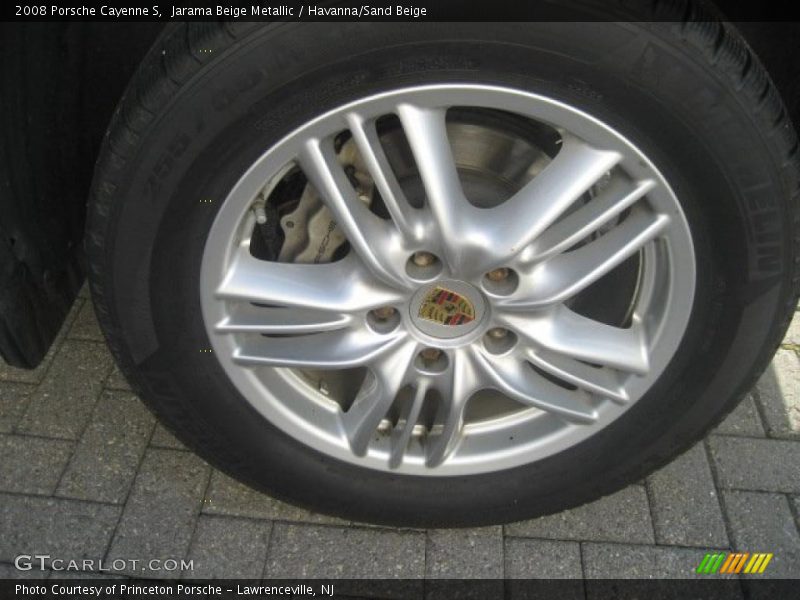 Jarama Beige Metallic / Havanna/Sand Beige 2008 Porsche Cayenne S