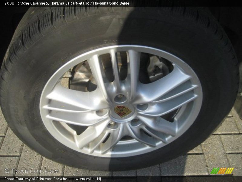 Jarama Beige Metallic / Havanna/Sand Beige 2008 Porsche Cayenne S