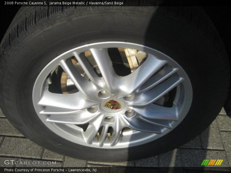 Jarama Beige Metallic / Havanna/Sand Beige 2008 Porsche Cayenne S