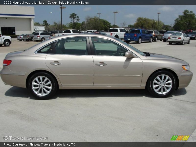 Golden Beige Metallic / Beige 2006 Hyundai Azera Limited