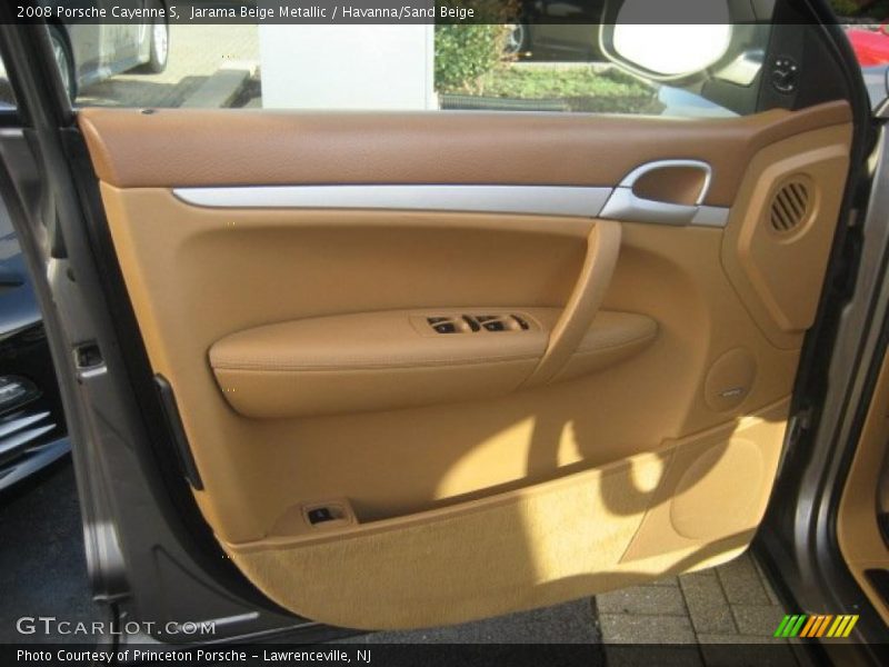 Jarama Beige Metallic / Havanna/Sand Beige 2008 Porsche Cayenne S