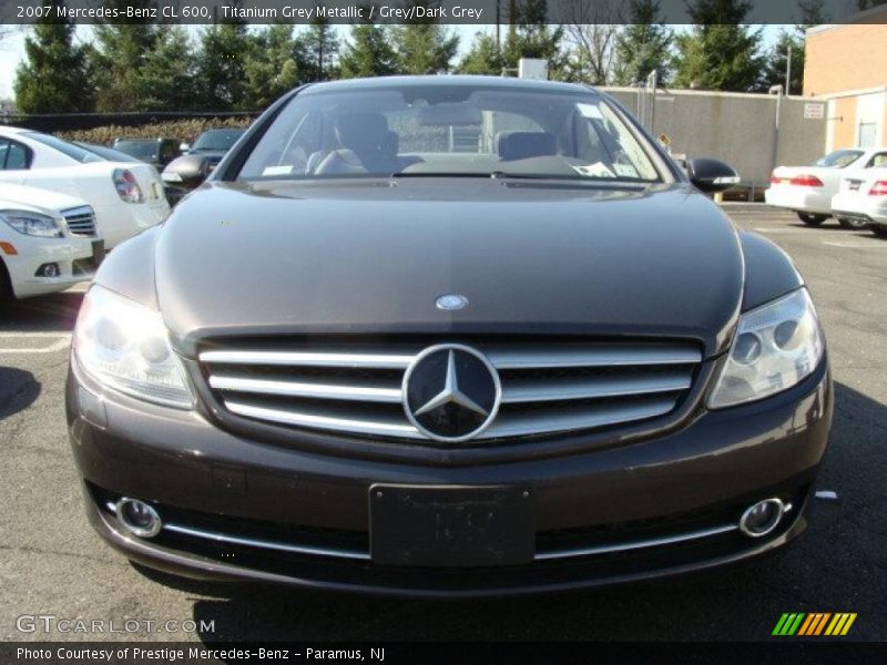 Titanium Grey Metallic / Grey/Dark Grey 2007 Mercedes-Benz CL 600