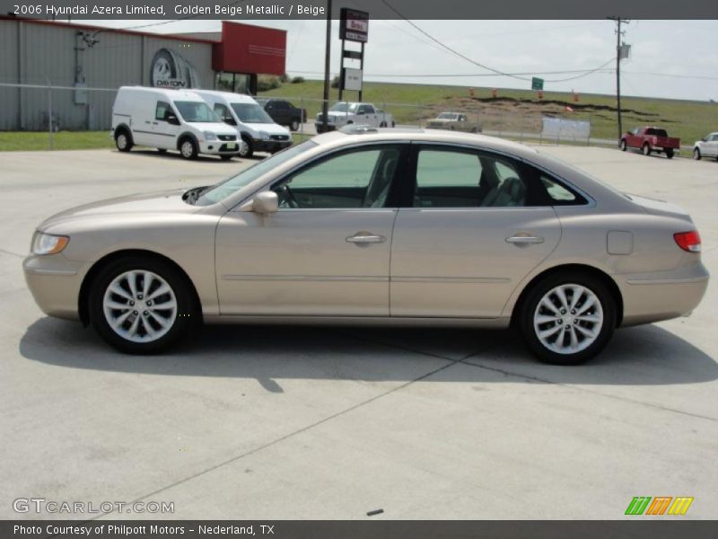 Golden Beige Metallic / Beige 2006 Hyundai Azera Limited
