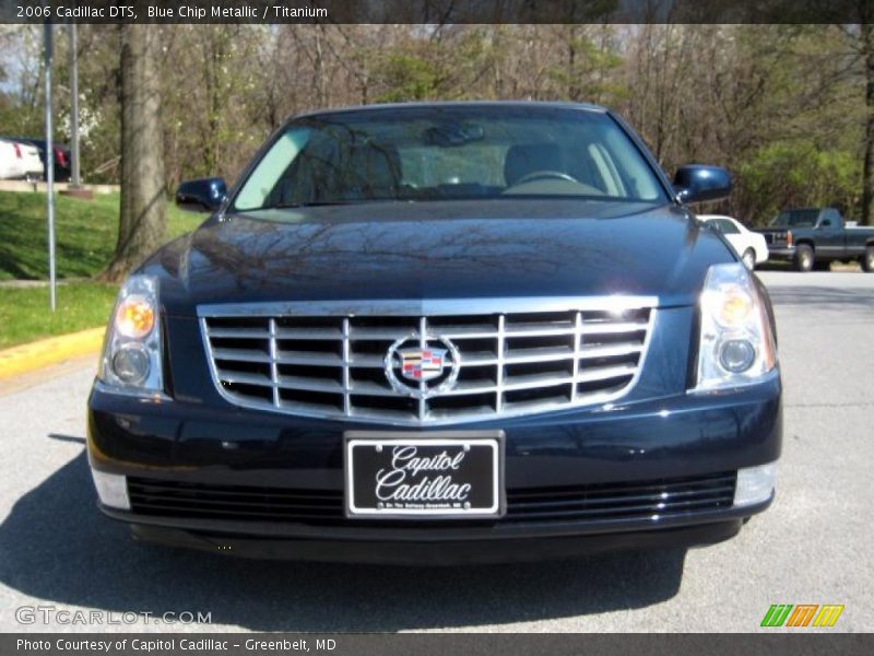 Blue Chip Metallic / Titanium 2006 Cadillac DTS