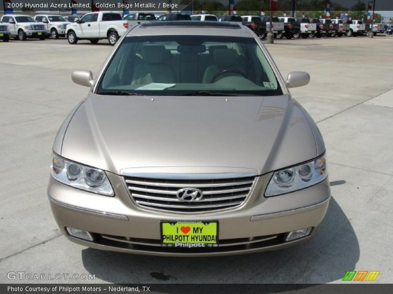 Golden Beige Metallic / Beige 2006 Hyundai Azera Limited