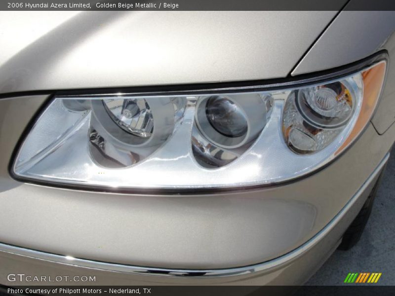 Golden Beige Metallic / Beige 2006 Hyundai Azera Limited