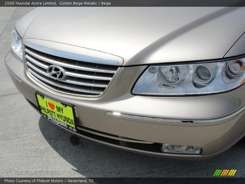 Golden Beige Metallic / Beige 2006 Hyundai Azera Limited