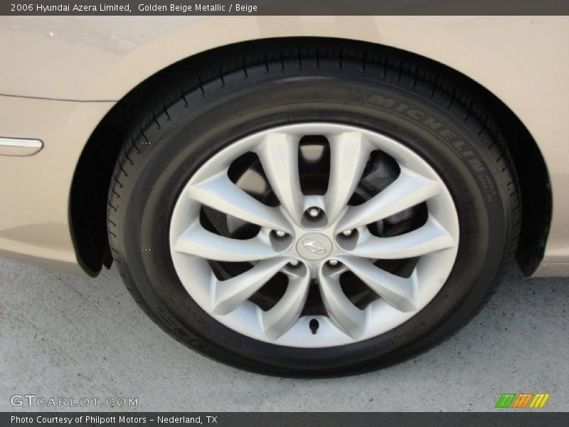 Golden Beige Metallic / Beige 2006 Hyundai Azera Limited