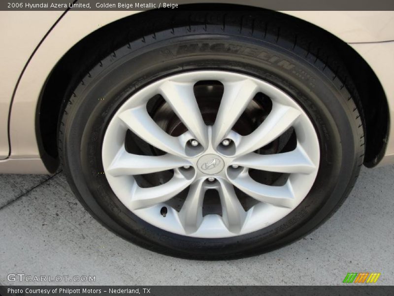Golden Beige Metallic / Beige 2006 Hyundai Azera Limited
