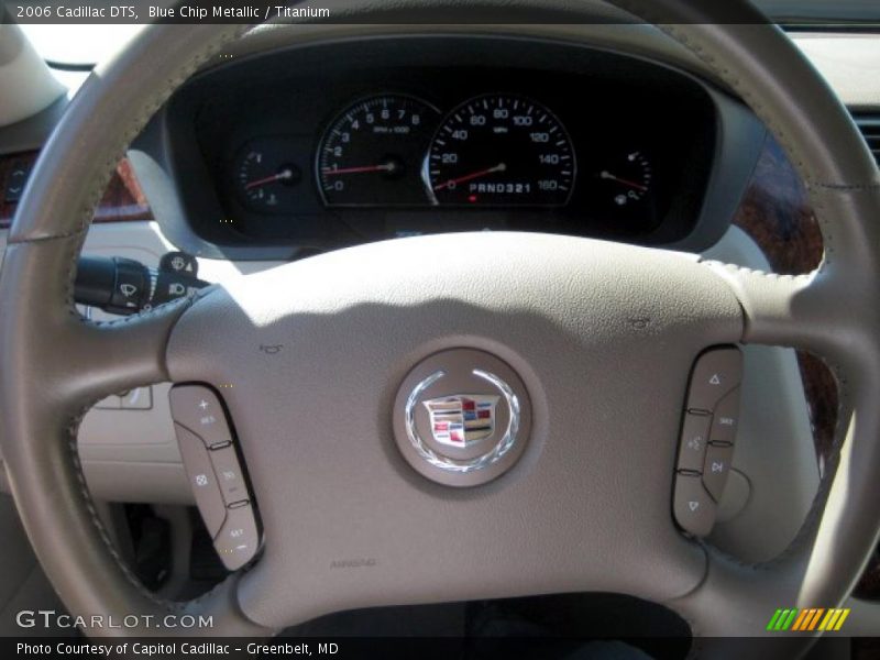 Blue Chip Metallic / Titanium 2006 Cadillac DTS