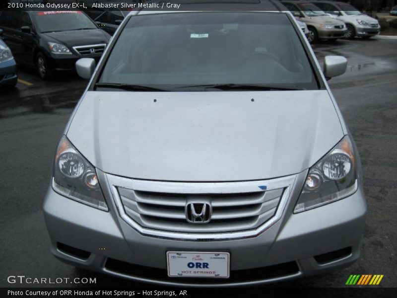 Alabaster Silver Metallic / Gray 2010 Honda Odyssey EX-L