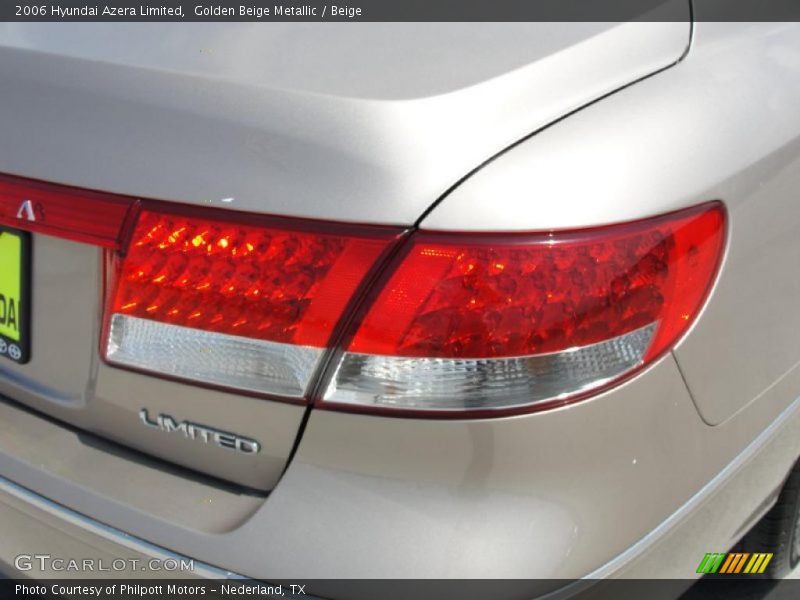 Golden Beige Metallic / Beige 2006 Hyundai Azera Limited