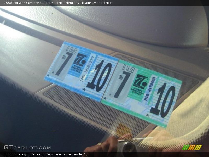 Jarama Beige Metallic / Havanna/Sand Beige 2008 Porsche Cayenne S