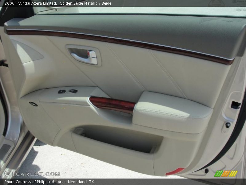 Golden Beige Metallic / Beige 2006 Hyundai Azera Limited