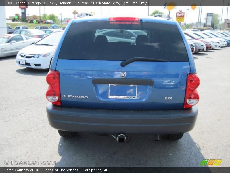 Atlantic Blue Pearl / Dark Slate Gray/Light Slate Gray 2006 Dodge Durango SXT 4x4