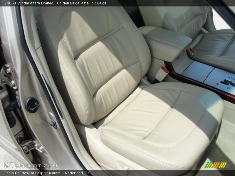 Golden Beige Metallic / Beige 2006 Hyundai Azera Limited