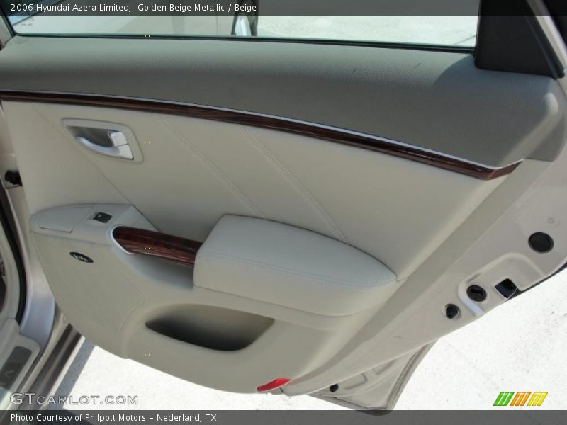 Golden Beige Metallic / Beige 2006 Hyundai Azera Limited