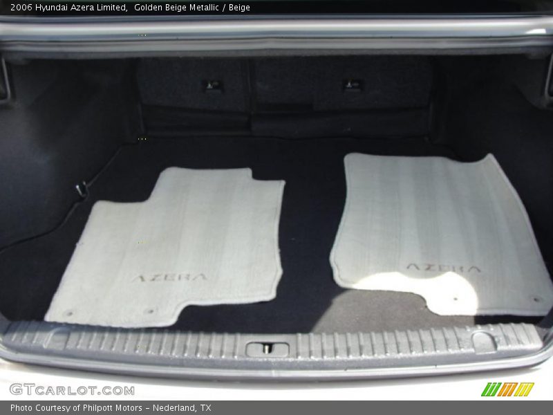 Golden Beige Metallic / Beige 2006 Hyundai Azera Limited