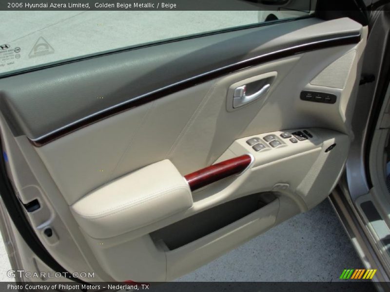 Golden Beige Metallic / Beige 2006 Hyundai Azera Limited