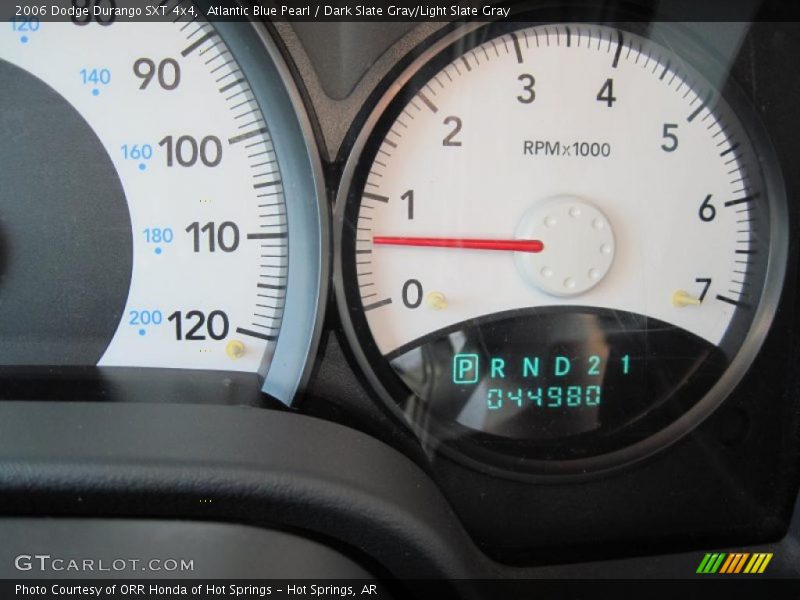 Atlantic Blue Pearl / Dark Slate Gray/Light Slate Gray 2006 Dodge Durango SXT 4x4