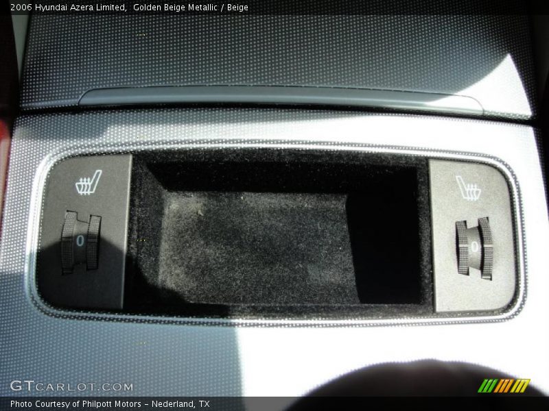 Golden Beige Metallic / Beige 2006 Hyundai Azera Limited