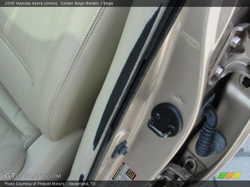 Golden Beige Metallic / Beige 2006 Hyundai Azera Limited