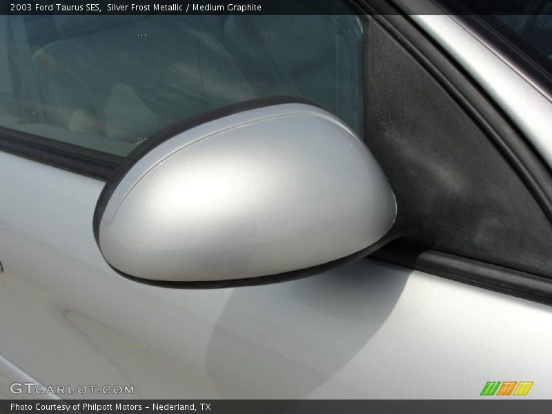 Silver Frost Metallic / Medium Graphite 2003 Ford Taurus SES