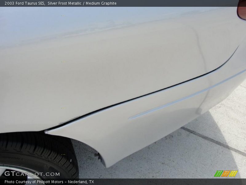 Silver Frost Metallic / Medium Graphite 2003 Ford Taurus SES