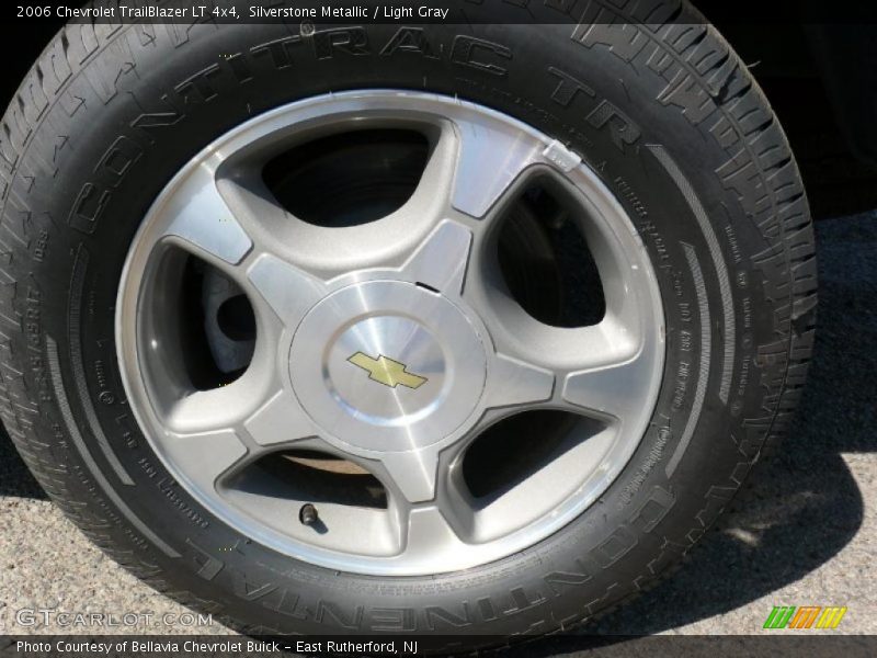 Silverstone Metallic / Light Gray 2006 Chevrolet TrailBlazer LT 4x4